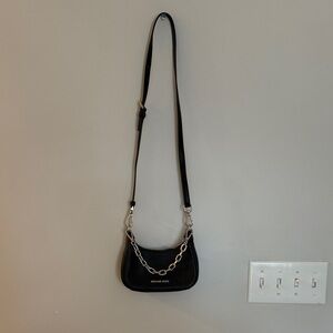 Michael Kors Black Crossbody Bag with Chain